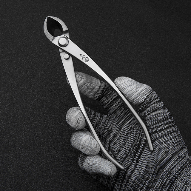 TianBonsai professional grade bonsai tools branch cutter straight edge cutter 4Cr13MoV Alloy Steel