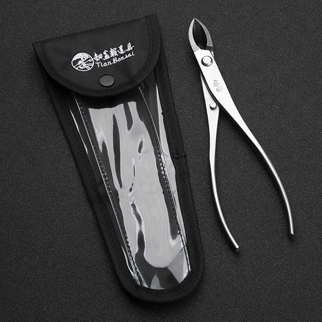 Professional Grade Bonsai Branch Cutter Straight Edge Cutter 4Cr13MoV Alloy Steel