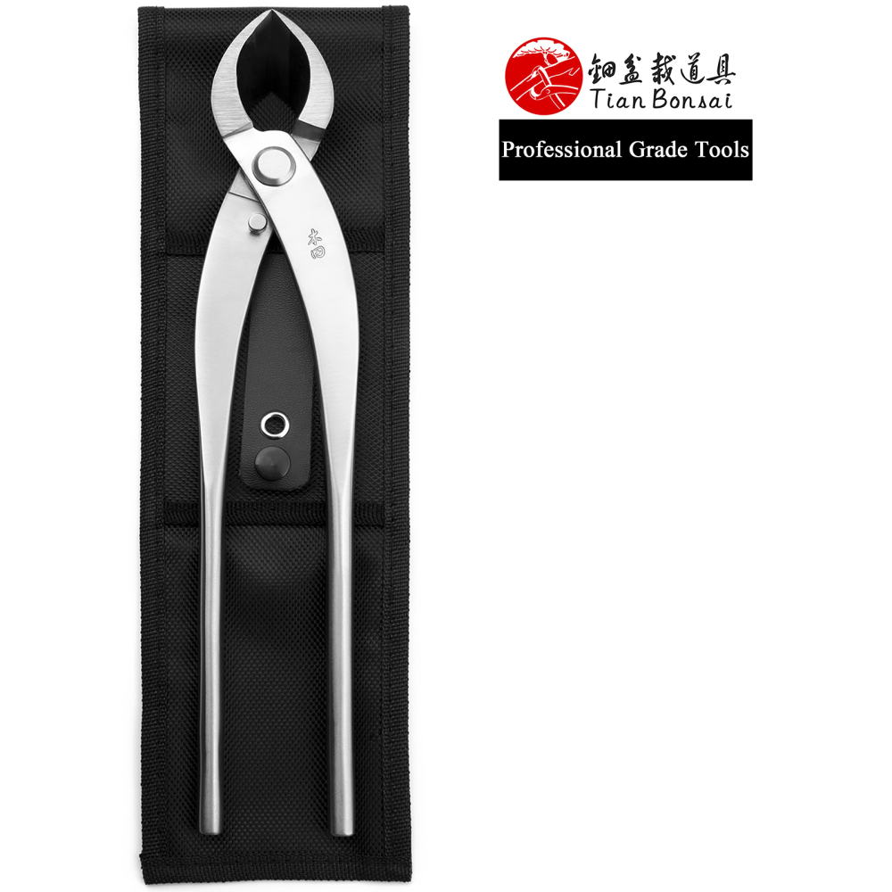 TianBonsai professional grade bonsai tools branch cutter straight edge cutter 4Cr13MoV Alloy Steel
