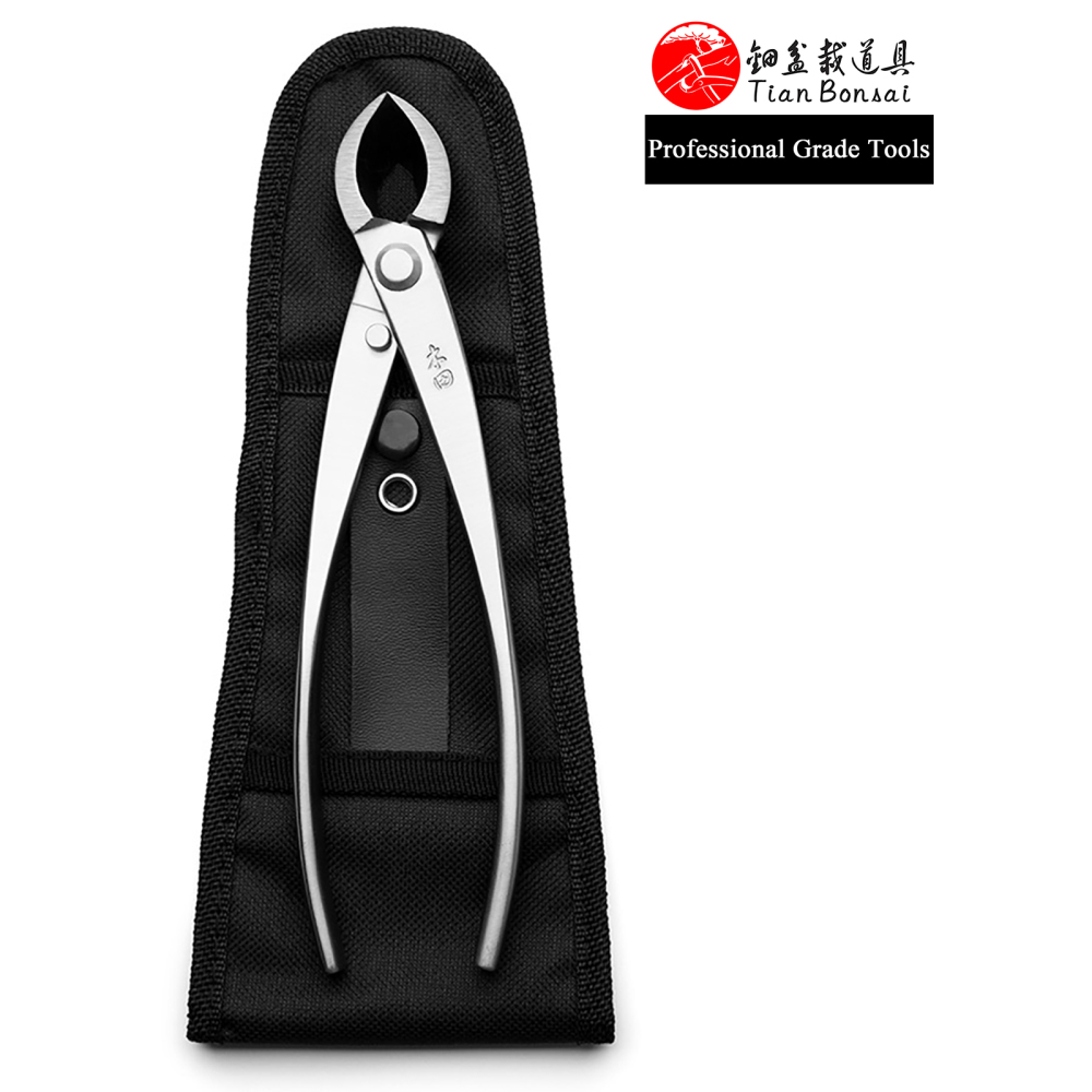 TianBonsai professional grade bonsai tools branch cutter straight edge cutter 4Cr13MoV Alloy Steel