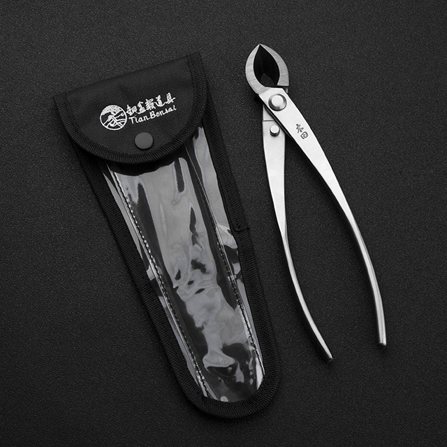 Professional Grade Bonsai Branch Cutter Straight Edge Cutter 4Cr13MoV Alloy Steel