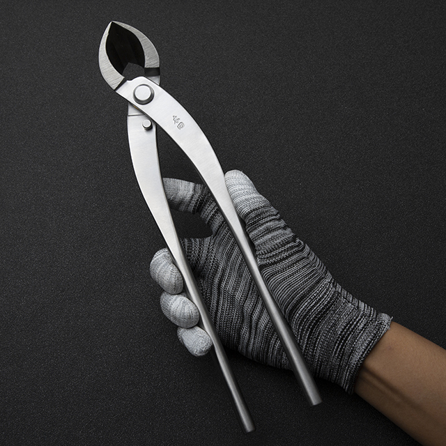 Professional Grade Bonsai Branch Cutter Straight Edge Cutter 4Cr13MoV Alloy Steel