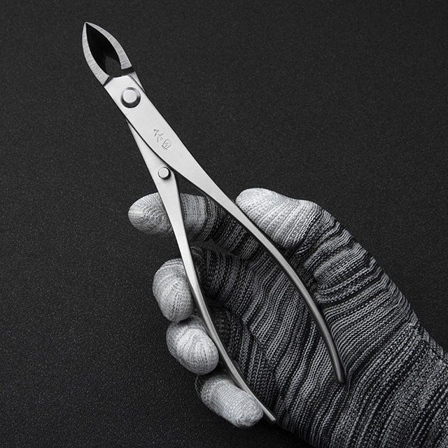 Professional Grade Bonsai Branch Cutter Straight Edge Cutter 4Cr13MoV Alloy Steel