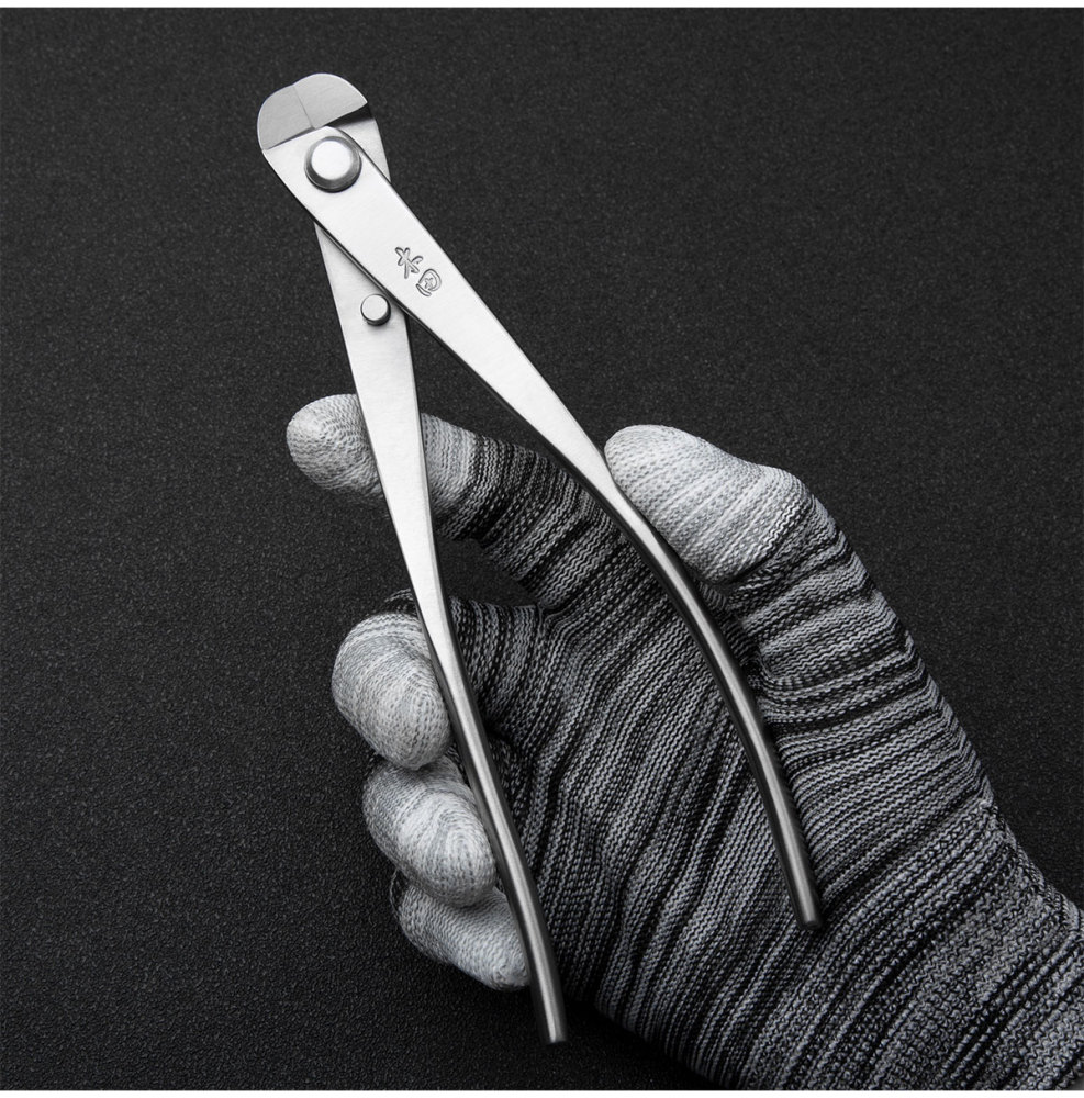 TianBonsai Professional grade bonsai tools wire cutter integrally forged with 4Cr13MoV alloy steel