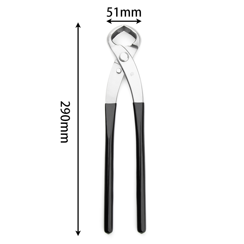 TianBonsai Anti-slip handle series bonsai tools concave edge knob cutter