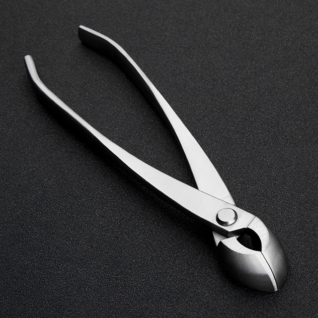 TianBonsai professional grade bonsai tools round edge cutter mixed function of round & straight edge made by 4Cr13MoV Alloy Steel