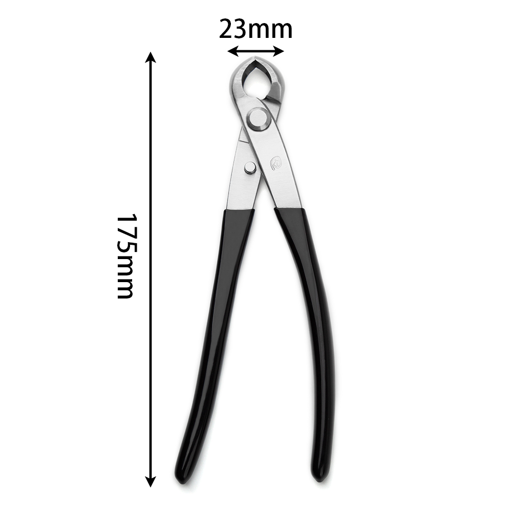 TianBonsai Anti-slip handle series bonsai tools concave edge knob cutter