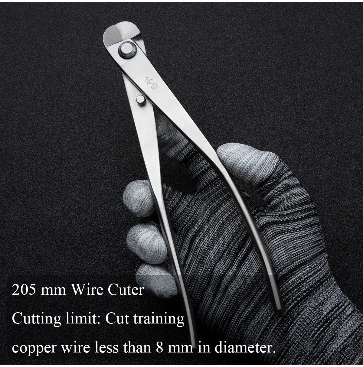 TianBonsai Professional grade bonsai tools wire cutter integrally forged with 4Cr13MoV alloy steel