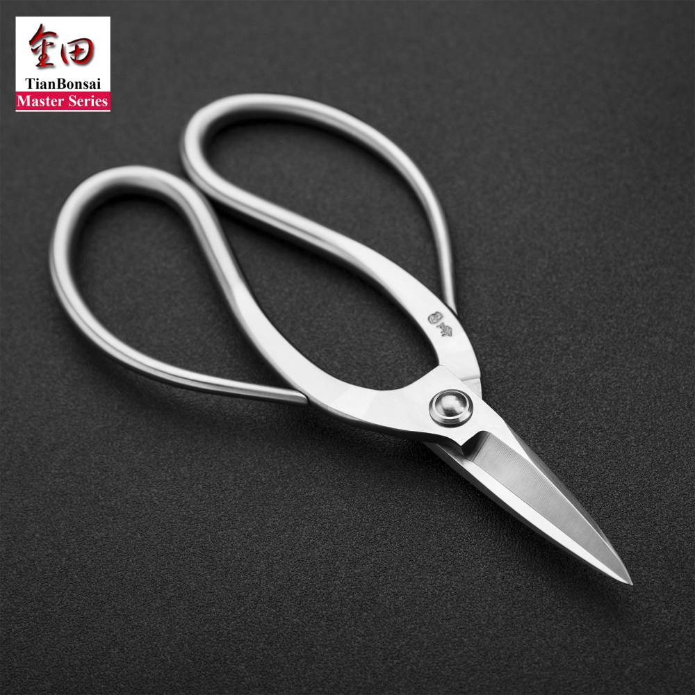 Master series 190 mm root pruning scissors forging by 5Cr15MoV Alloy Steel bonsai tools from TianBonsai