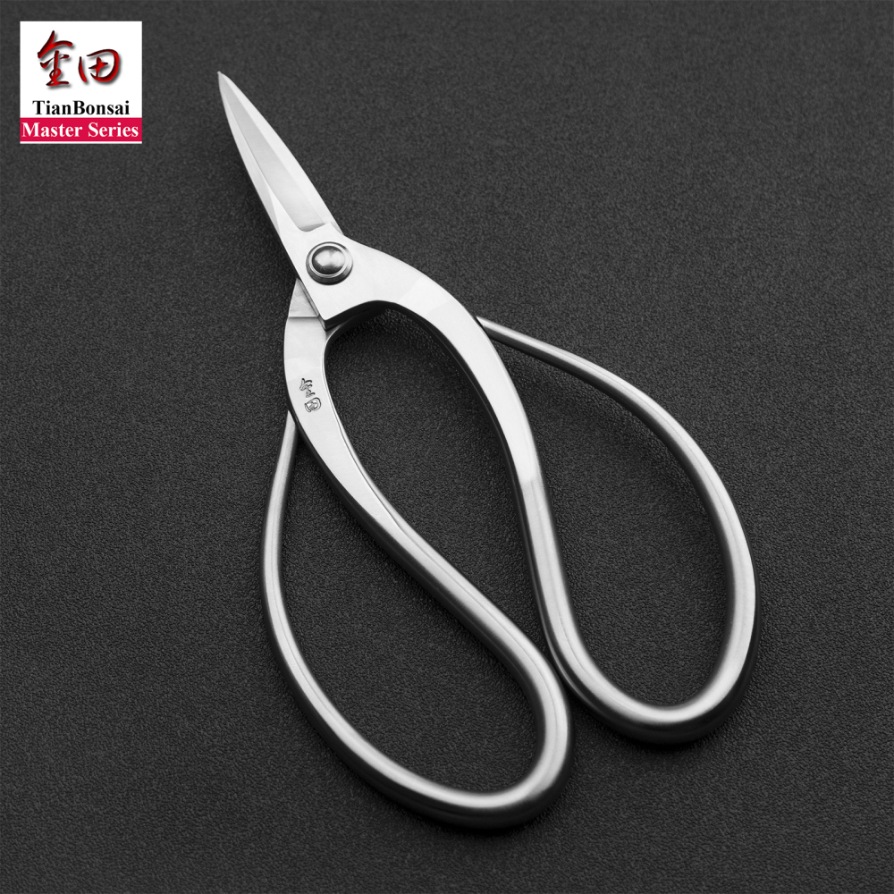 Master series 190 mm root pruning scissors forging by 5Cr15MoV Alloy Steel bonsai tools from TianBonsai