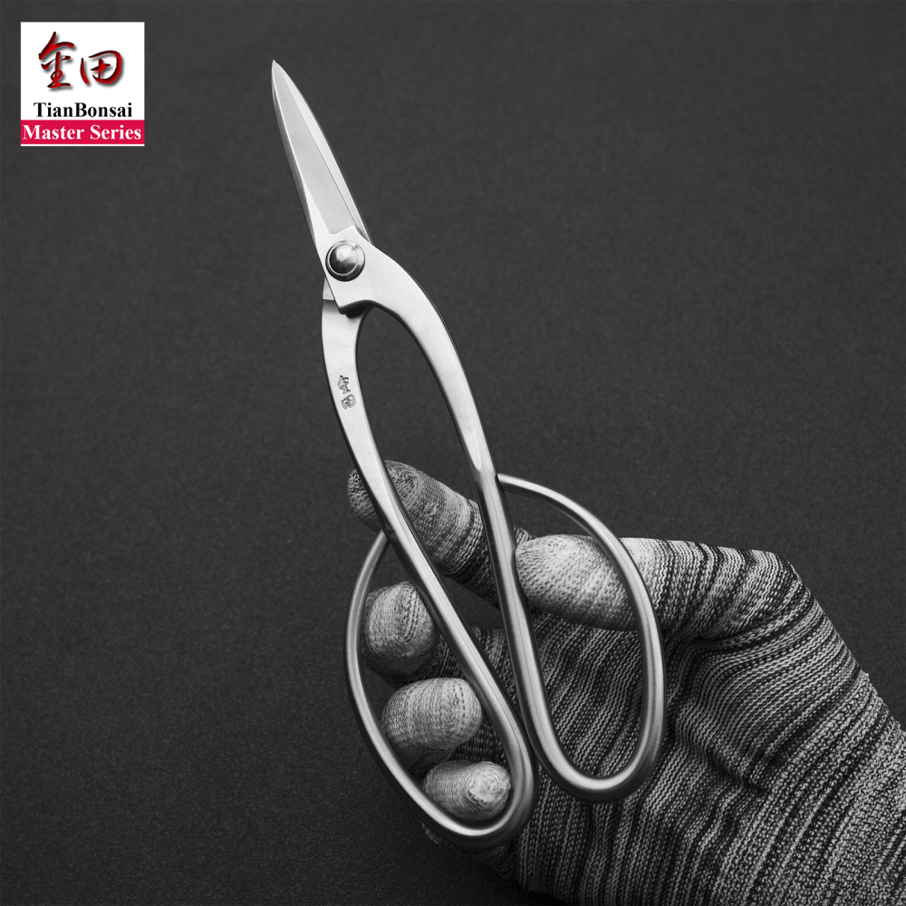 Master series 200 mm bonsai scissors forging by 5Cr15MoV Alloy Steel bonsai tools from TianBonsai