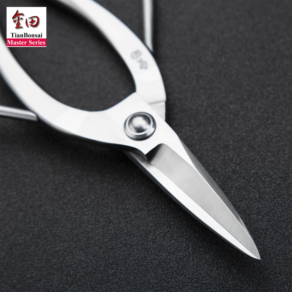 Master series 190 mm root pruning scissors forging by 5Cr15MoV Alloy Steel bonsai tools from TianBonsai