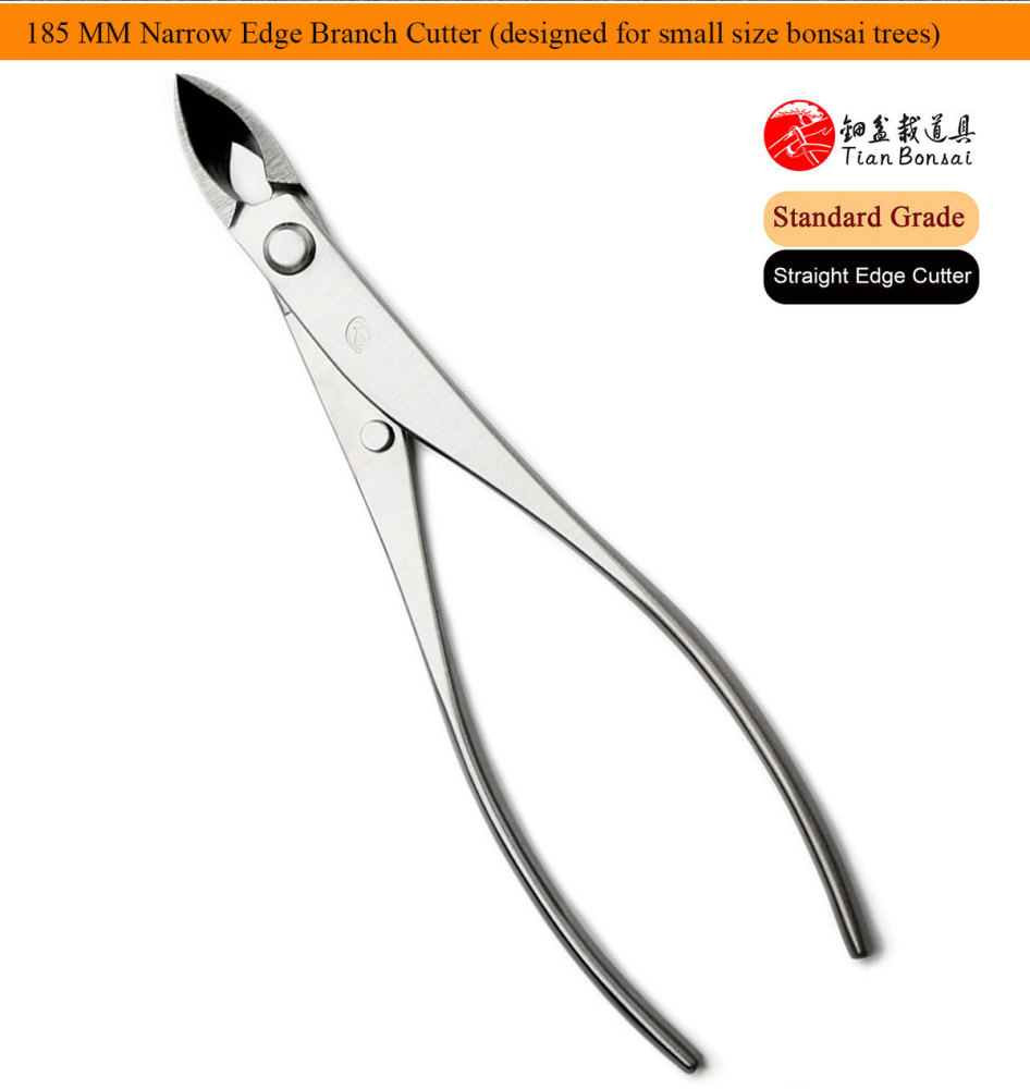 Standard Grade Straight Edge Branch Cutter 3Cr13 Alloy Steel Bonsai Tools