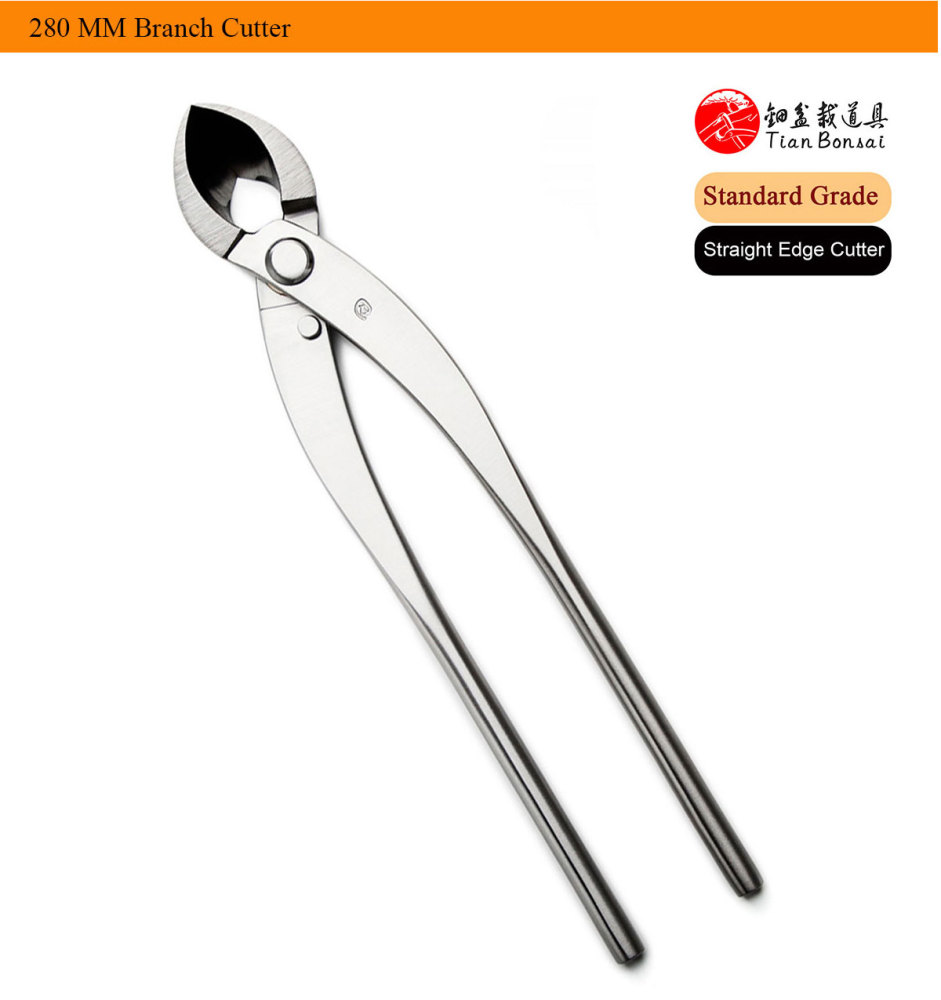 Standard Grade Straight Edge Branch Cutter 3Cr13 Alloy Steel Bonsai Tools