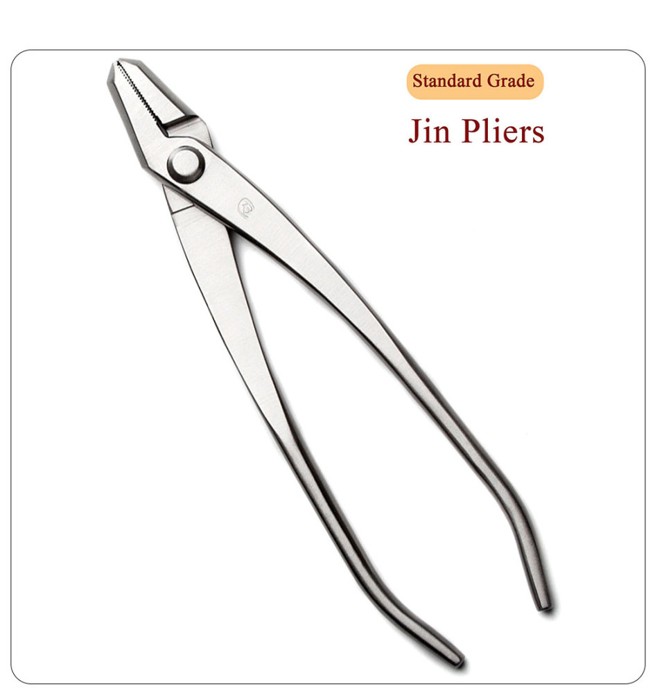 Standard Grade 205 mm Bonsai Pliers 3Cr13 Alloy Steel Jin Pliers