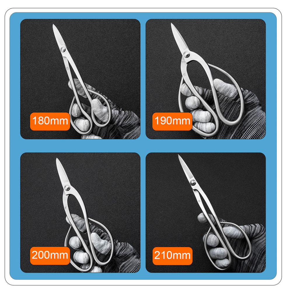 Standard Grade Bonsai Scissors 3Cr13 Alloy Steel Bonsai Tools