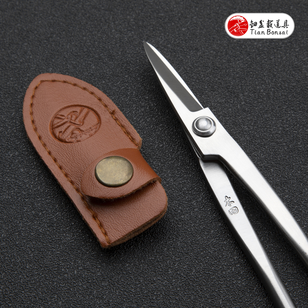 Professional Grade 180 MM Bonsai Bud Scissors（Standard / Left-Handed） 4Cr13MoV Alloy Steel Bonsai Scissors