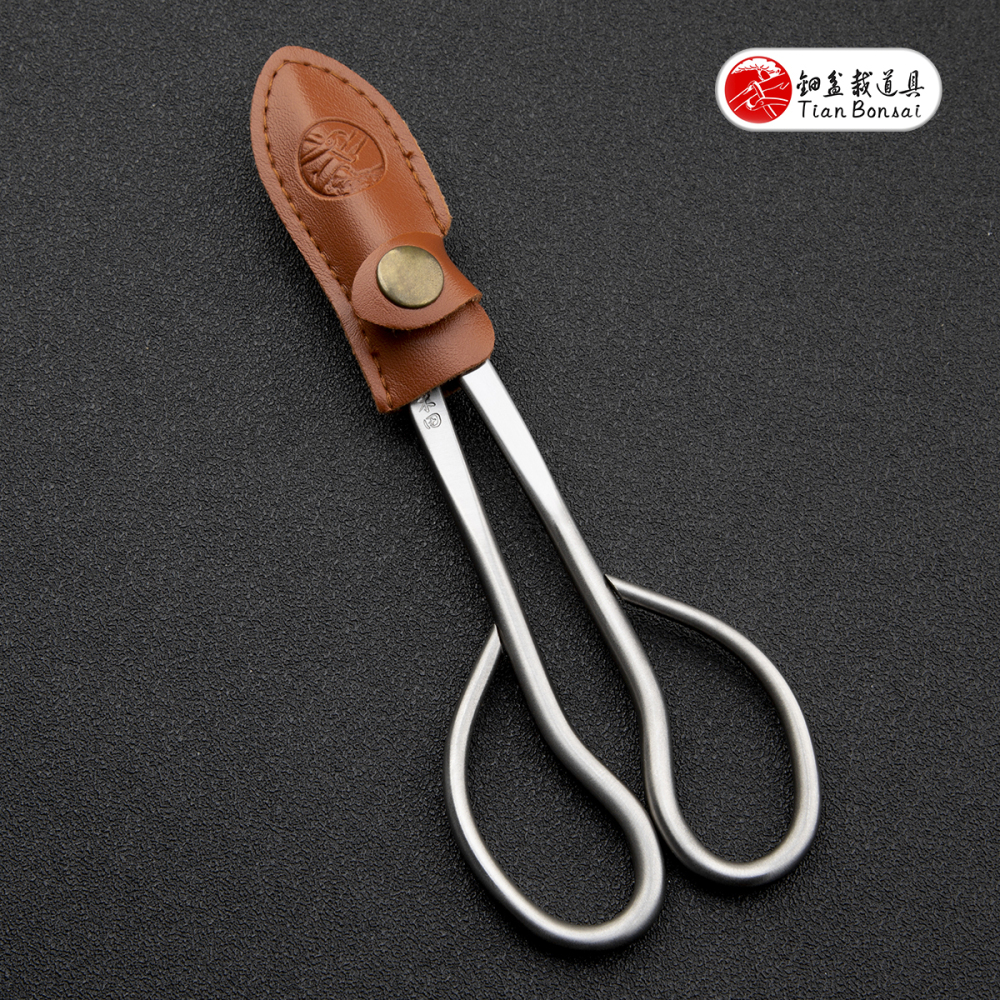 Professional Grade 180 MM Bonsai Bud Scissors（Standard / Left-Handed） 4Cr13MoV Alloy Steel Bonsai Scissors