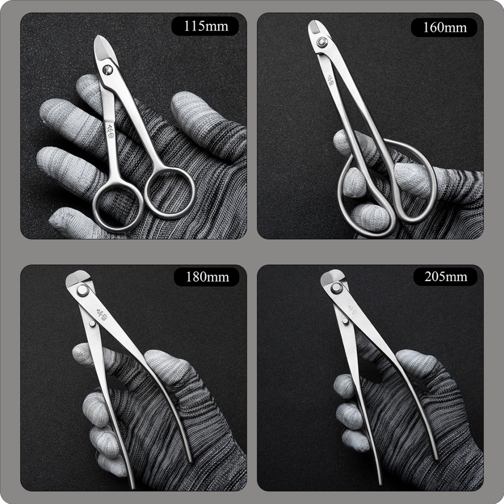 TianBonsai Professional grade bonsai tools wire cutter integrally forged with 4Cr13MoV alloy steel
