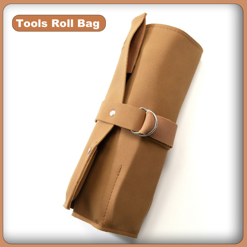 Eco-Leather Bonsai Tool Roll Bag