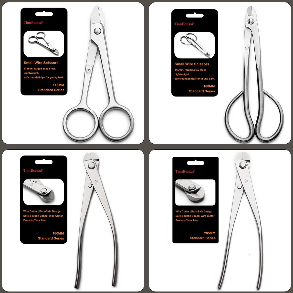 Standard Grade Bonsai Wire Cutter 3Cr13 Alloy Steel Bonsai Tools
