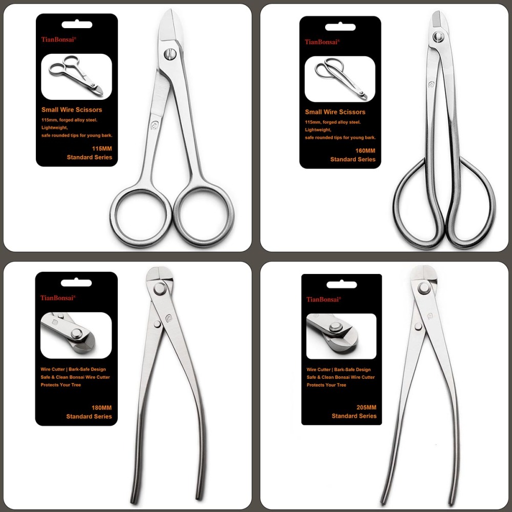 Standard Grade Bonsai Wire Cutter 3Cr13 Alloy Steel Bonsai Tools