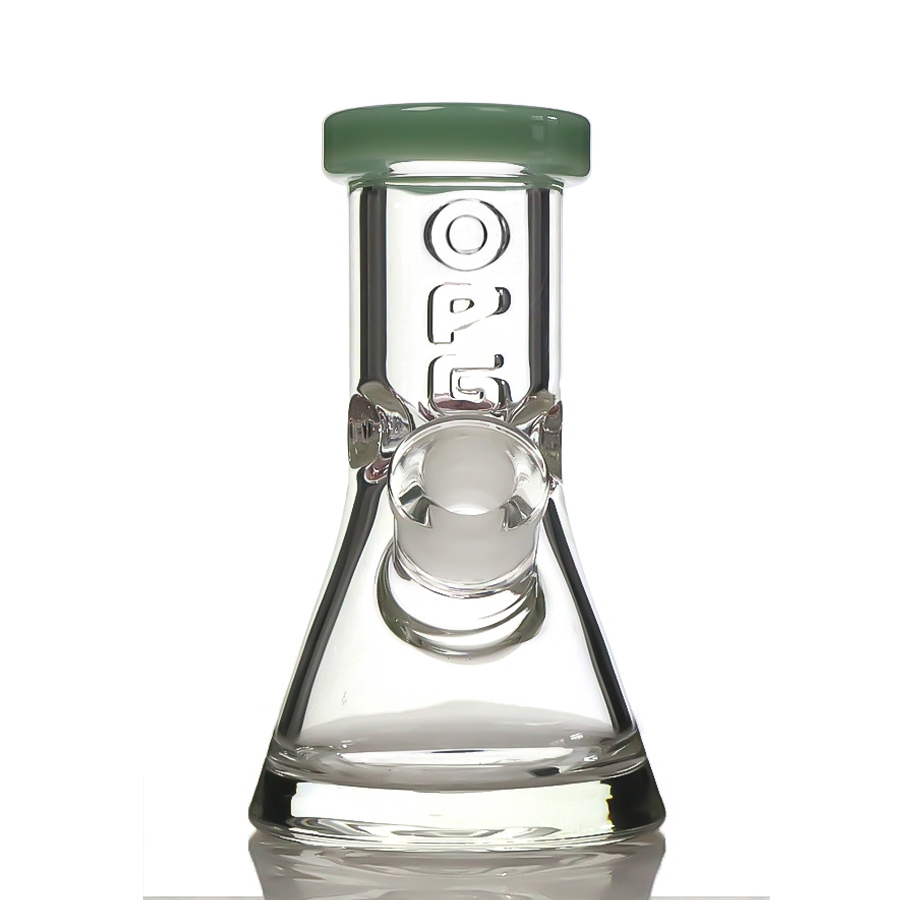 8 inch classic heavy glass bong, 9 mm beaker bong, thick beaker