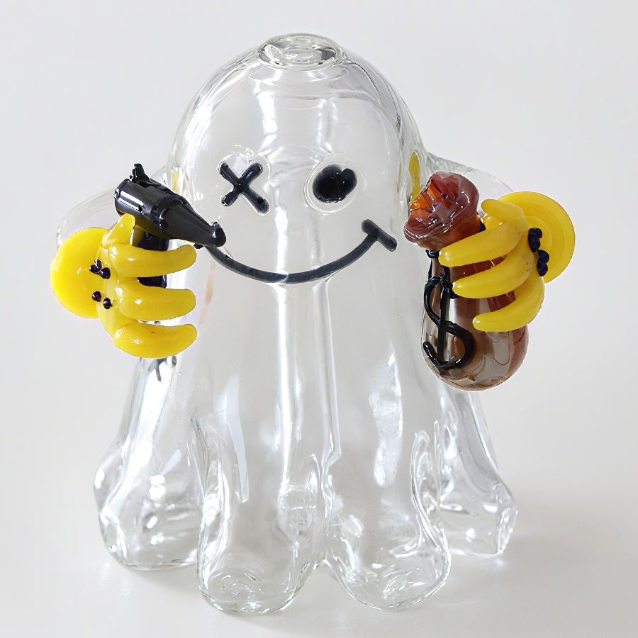 Mini Dab Rig , Mini Glass Water Pipe, Halloween Theme Gifts
