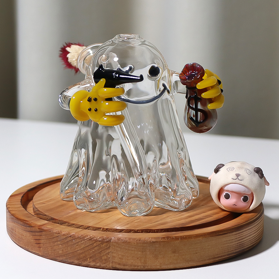 Mini Dab Rig , Mini Glass Water Pipe, Halloween Theme Gifts