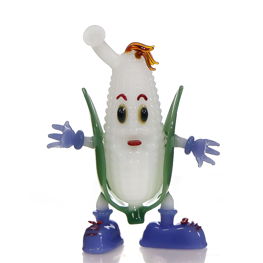 Corn-shape Unique Design Glass Dab Rig, Glass Bong