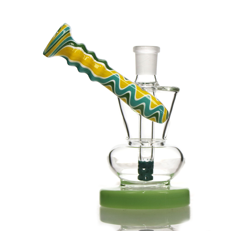 5 inch Mini Dab Rig, Glass Bong, banger hanger