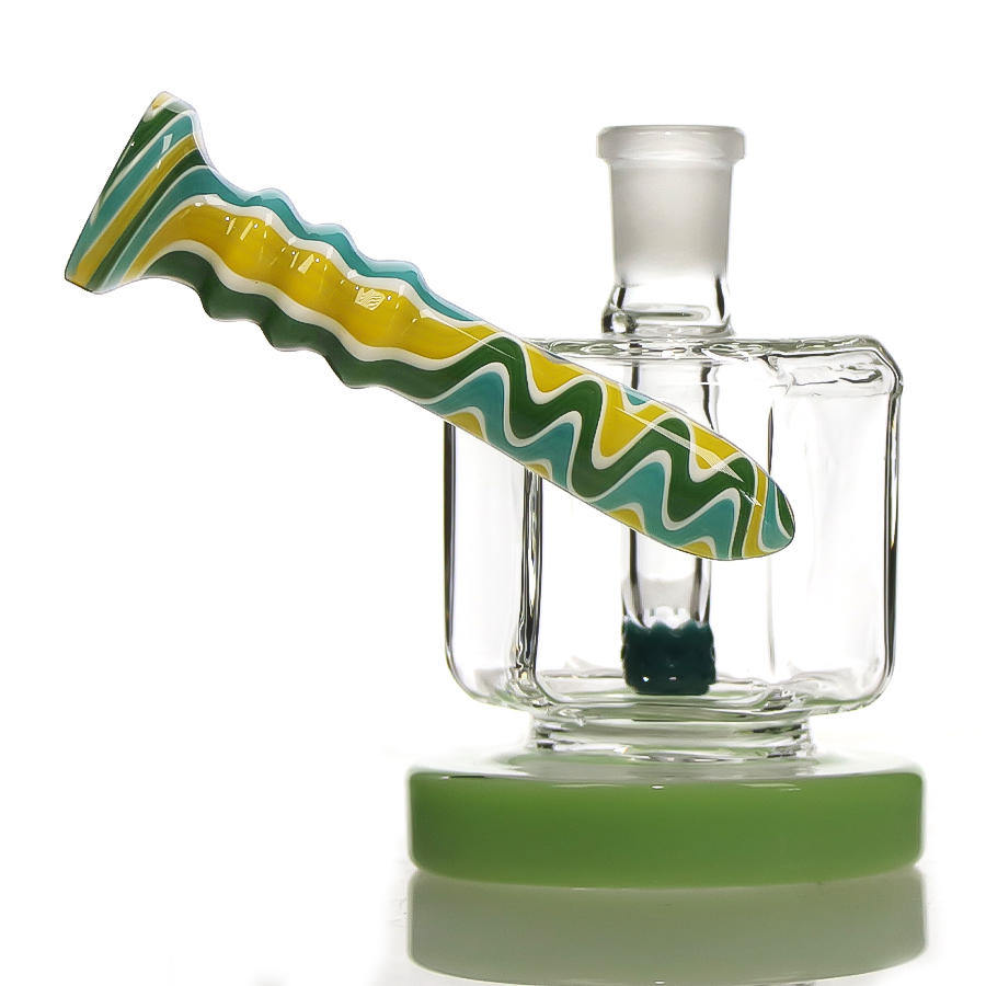 4 inch Mini Rig , Dab Rig, With Quartz Banger