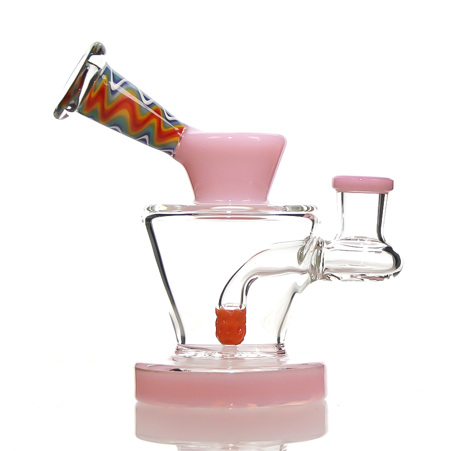 5 inch Mini Banger Hanger, Dab Rig with 14 mm Quartz Banger