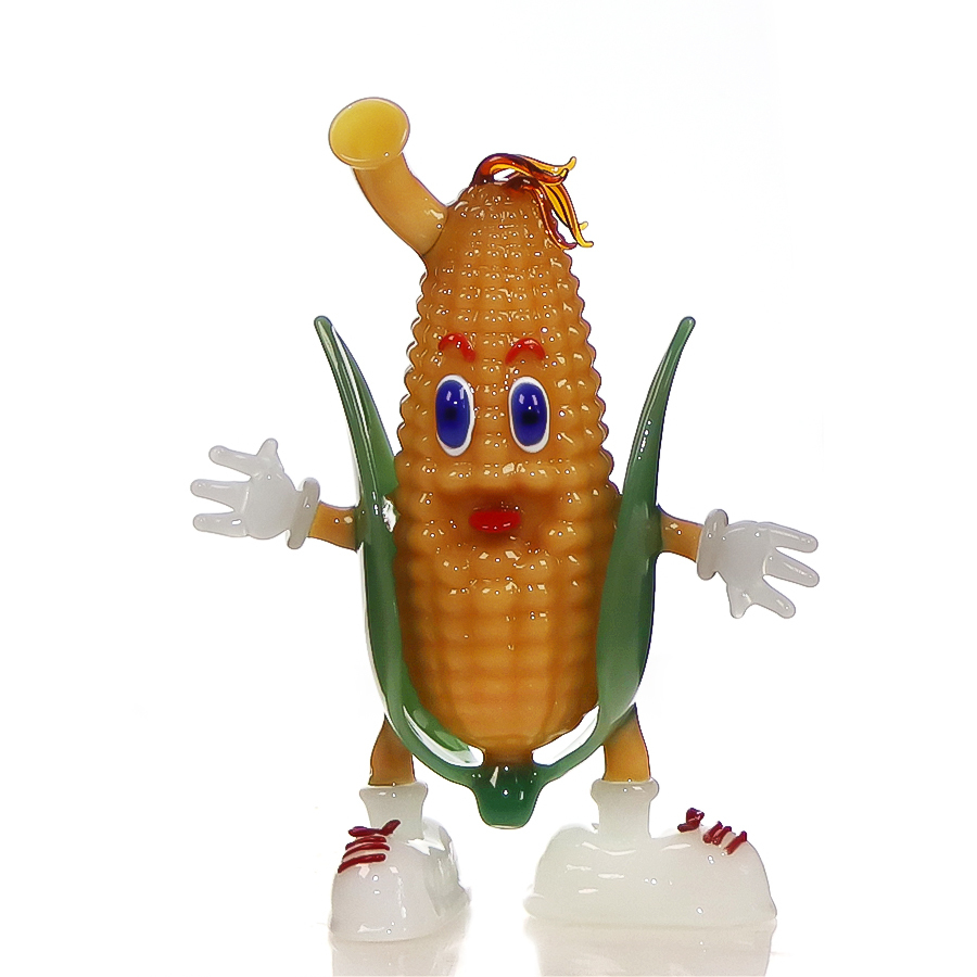 Corn-shape Unique Design Glass Dab Rig, Glass Bong