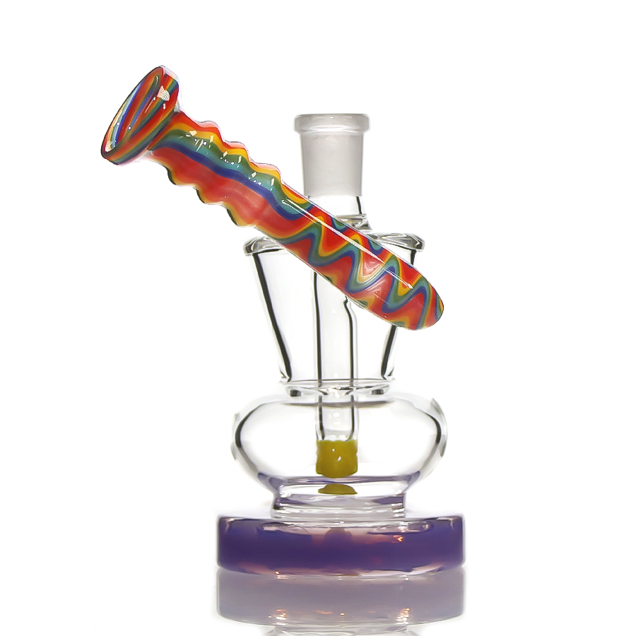 5 inch Mini Dab Rig, Glass Bong, banger hanger