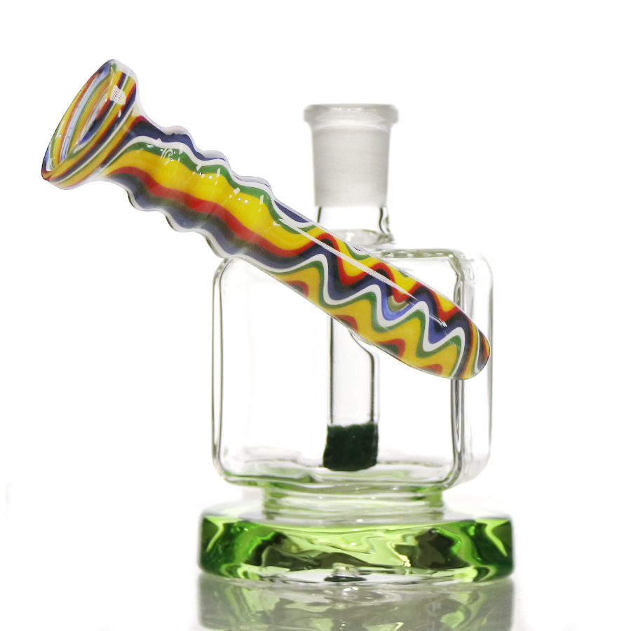 4 inch Mini Rig , Dab Rig, With Quartz Banger