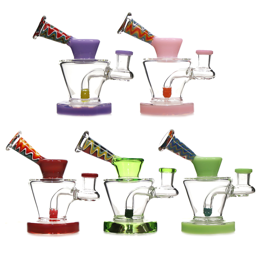 5 inch Mini Banger Hanger, Dab Rig with 14 mm Quartz Banger