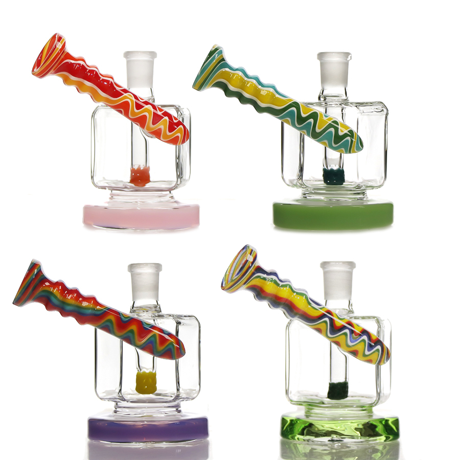 4 inch Mini Rig , Dab Rig, With Quartz Banger