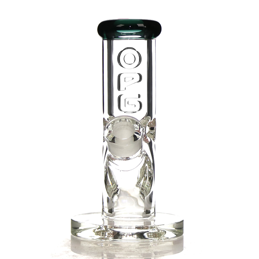 Classic 8.5 inch 9 mm Straight Glass Bong with OPG logo