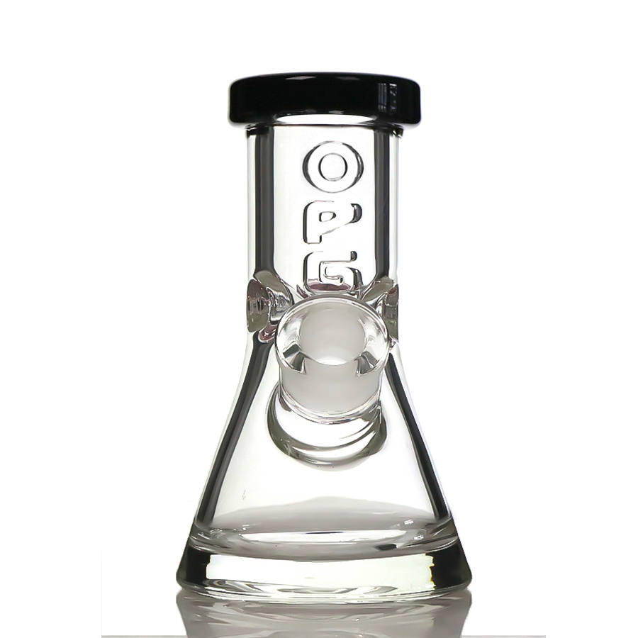 7 inch 9 mm Thick Mini Beaker Bong with OPG Logo