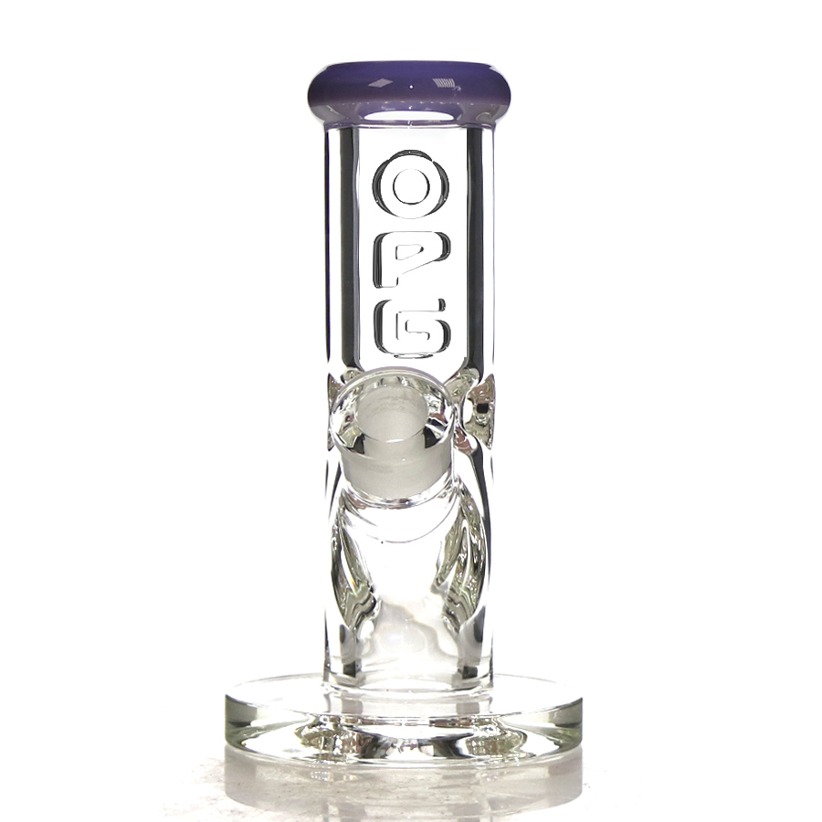 Classic 8.5 inch 9 mm Straight Glass Bong with OPG logo