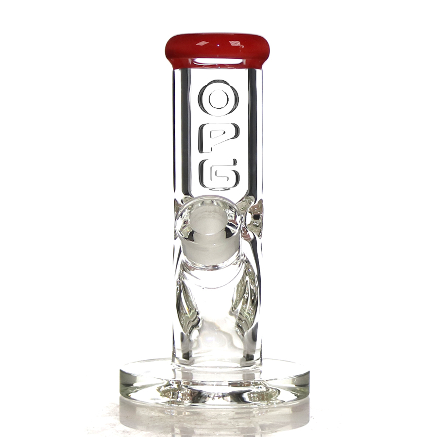 Classic 8.5 inch 9 mm Straight Glass Bong with OPG logo