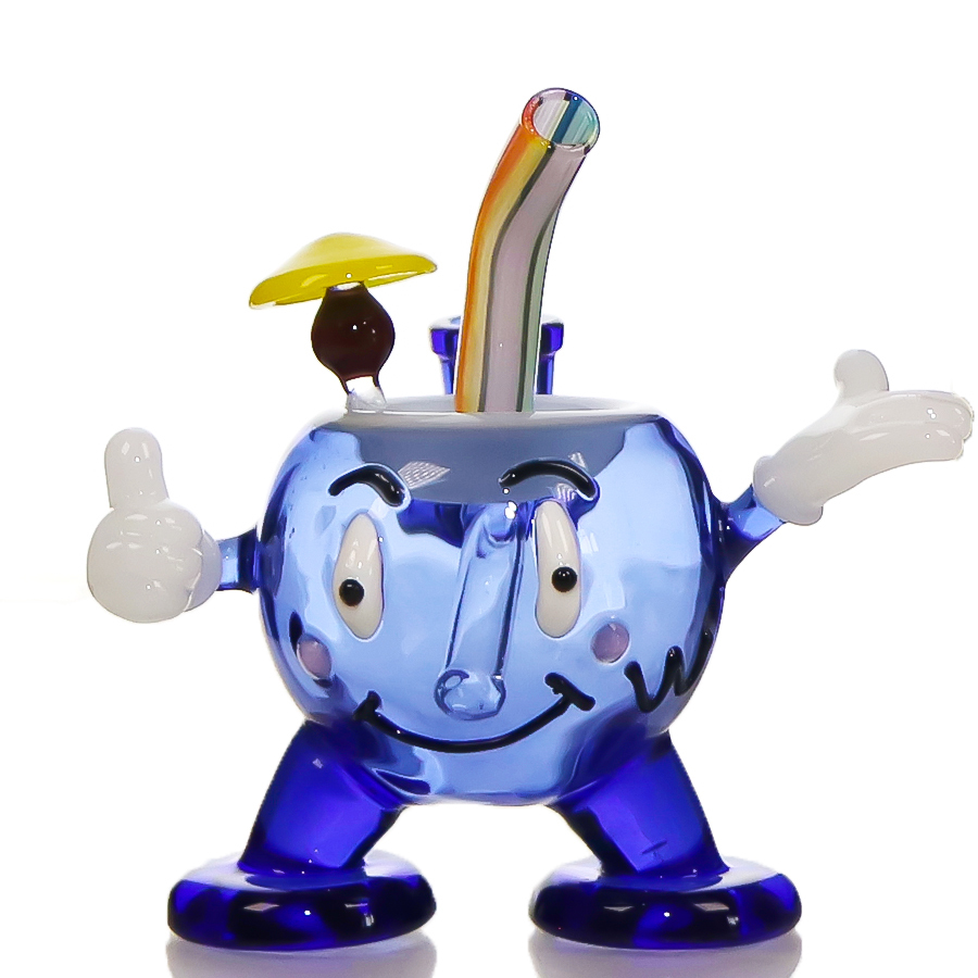 Coconut-Shape Glass Dab Rig, Glass Water Pipe