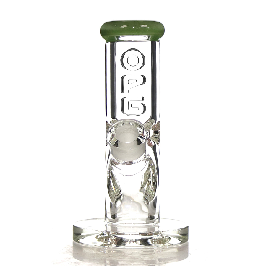 Classic 8.5 inch 9 mm Straight Glass Bong with OPG logo