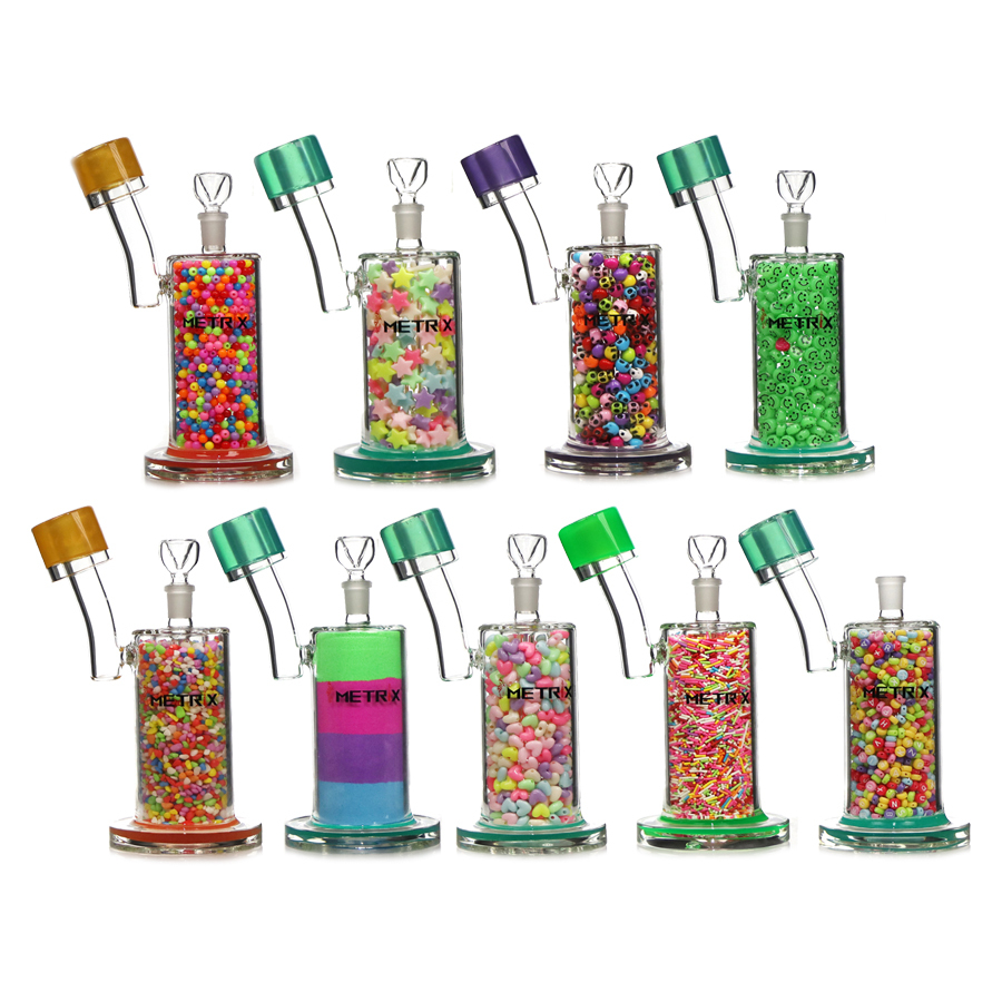 Sweet Candy Glass Dab Rig, Candy Bubbler, Candy Bong ,Colorful Design Glass Bong