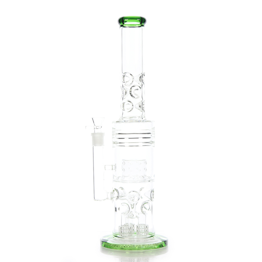 18 inch Heavy Matrix Tyre Perc Bong