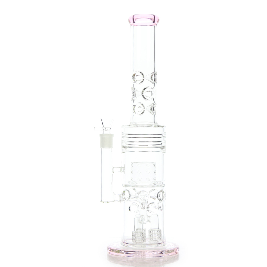18 inch Heavy Matrix Tyre Perc Bong