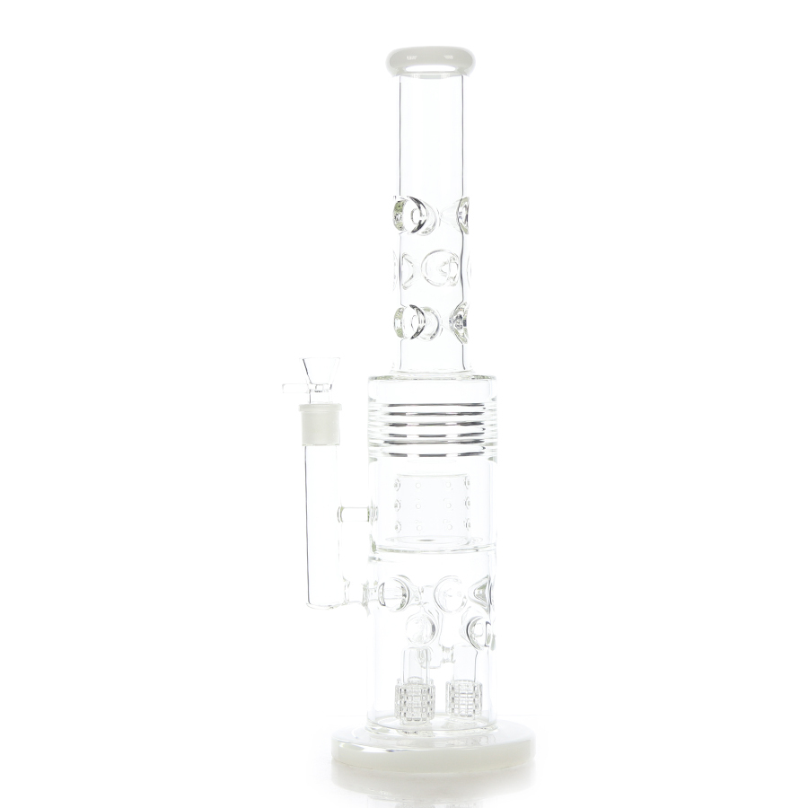 18 inch Heavy Matrix Tyre Perc Bong