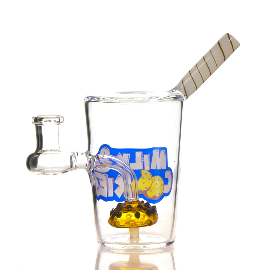 Cookies Decal Glass Dab Rig 6 inch , Cup Design