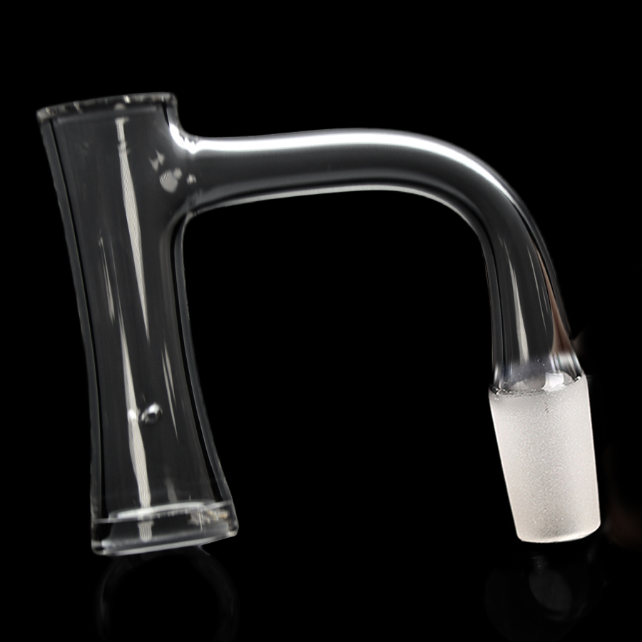 14 mm Male Joint Full Weld Sluper Quartz Banger Thick Bottom  With Vortex Air Flow Design